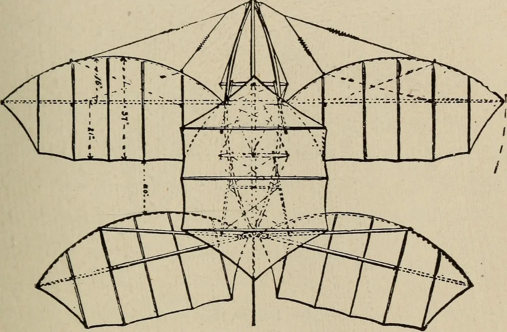 An illustration from How it flies;, 1910, leaf 70