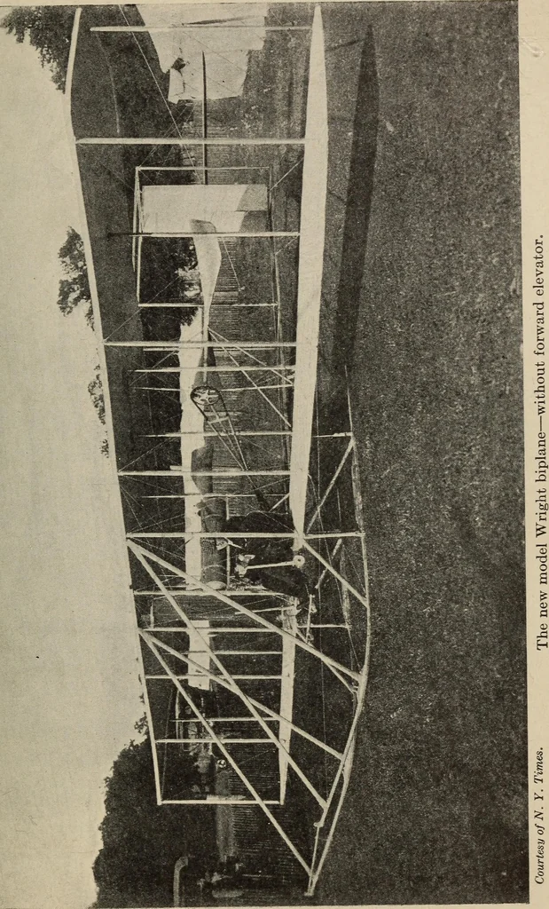 An illustration from How it flies;, 1910, leaf 86