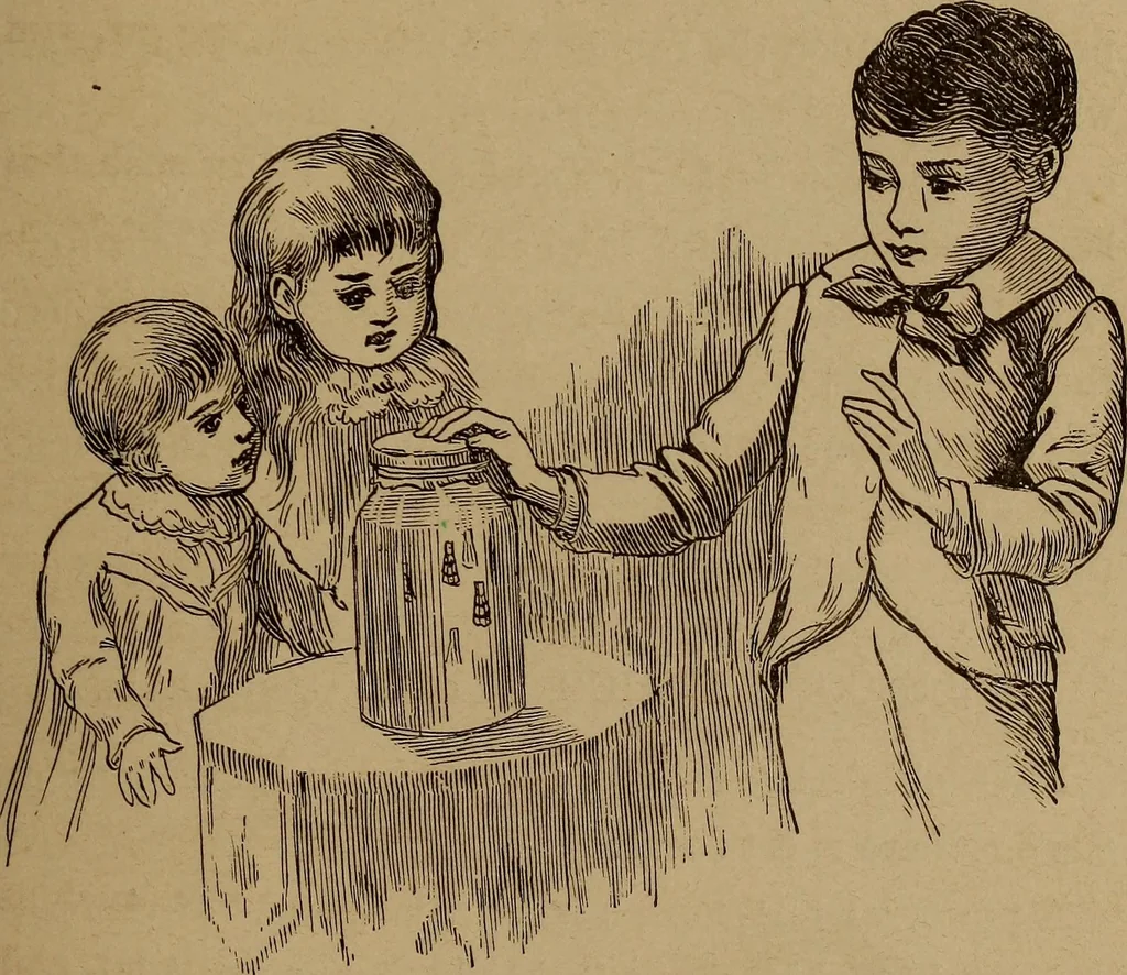 An illustration from How? or, Spare hours made profitable for boys and girls, 1887, leaf 114