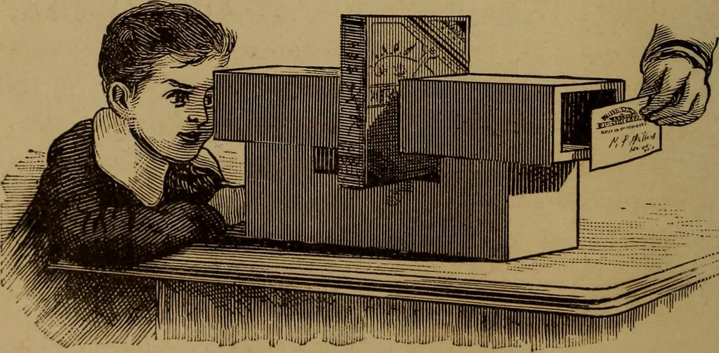 An illustration from How? or, Spare hours made profitable for boys and girls, 1887, leaf 27