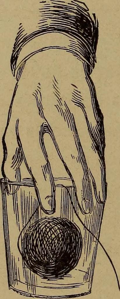 An illustration from How? or, Spare hours made profitable for boys and girls, 1887, leaf 303