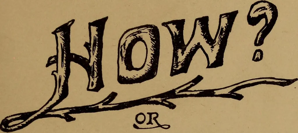 An illustration from How? or, Spare hours made profitable for boys and girls, 1887, leaf 6