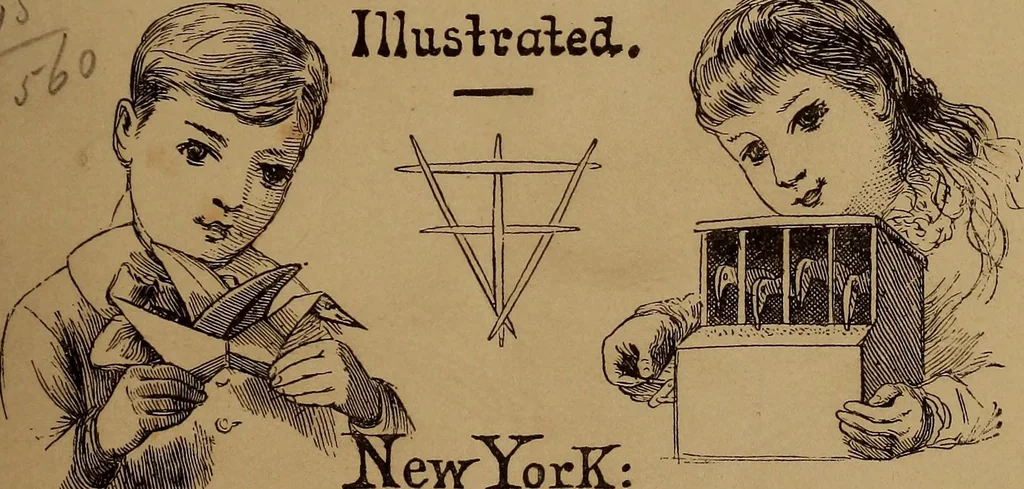 An illustration from How? or, Spare hours made profitable for boys and girls, 1887, leaf 6