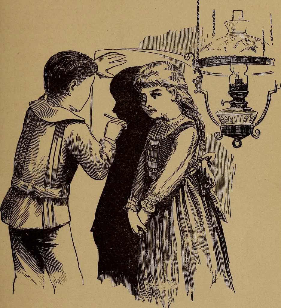 An illustration from How? or, Spare hours made profitable for boys and girls, 1887, leaf 66