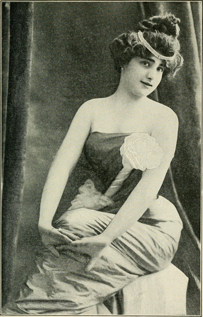 An illustration from How Paris amuses itself;, 1903, leaf 108