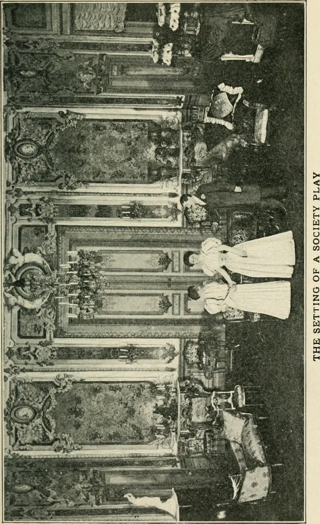 An illustration from How Paris amuses itself;, 1903, leaf 116