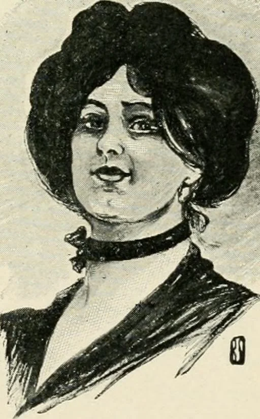 An illustration from How Paris amuses itself;, 1903, leaf 142