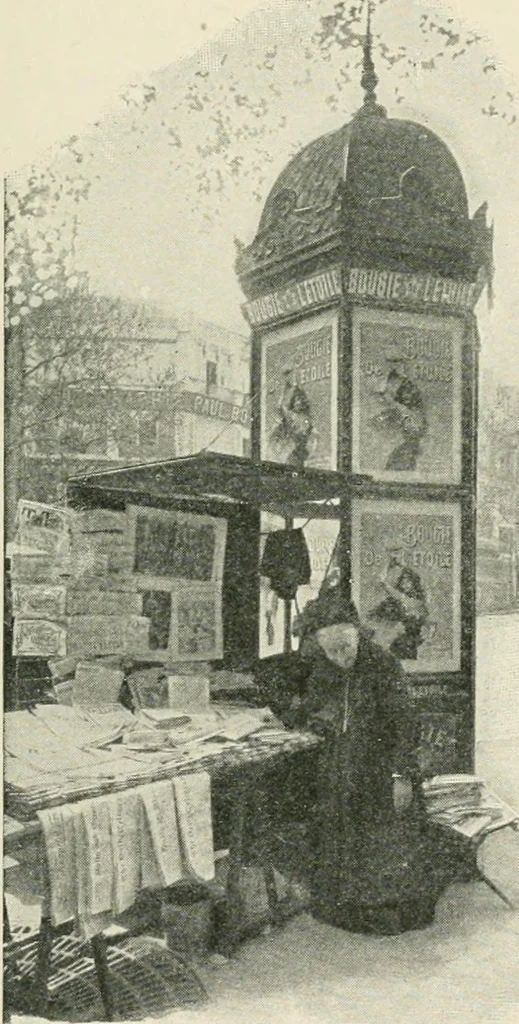 An illustration from How Paris amuses itself;, 1903, leaf 160