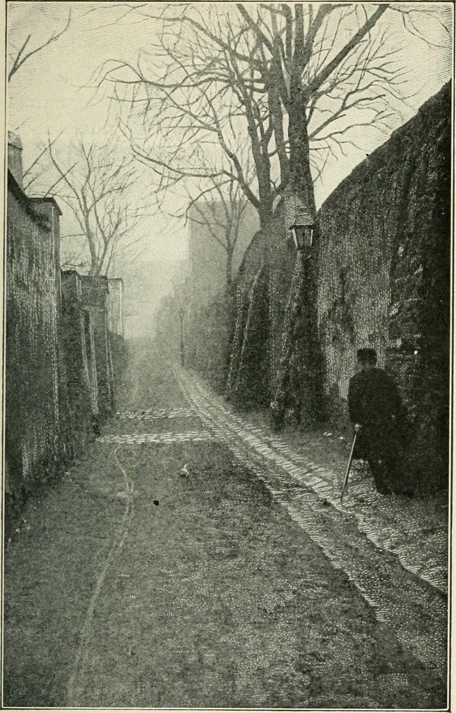 An illustration from How Paris amuses itself;, 1903, leaf 184