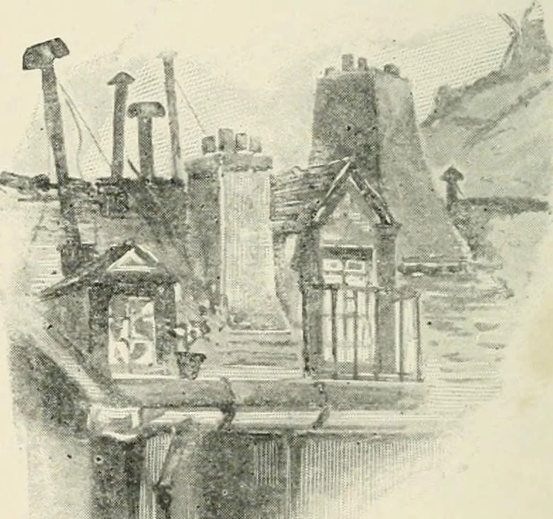 An illustration from How Paris amuses itself;, 1903, leaf 213