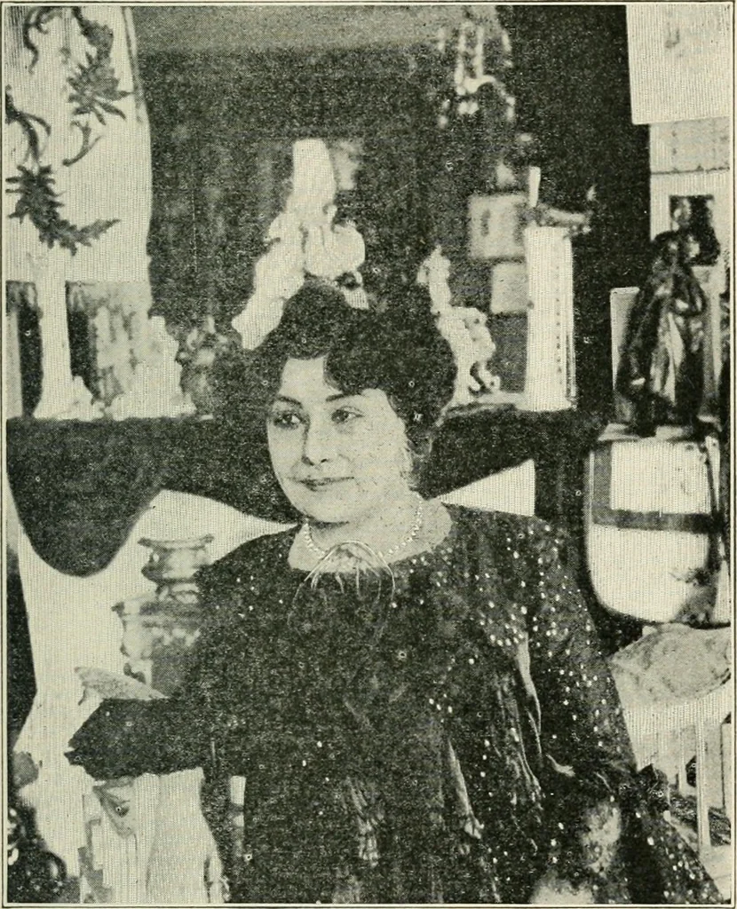 An illustration from How Paris amuses itself;, 1903, leaf 242