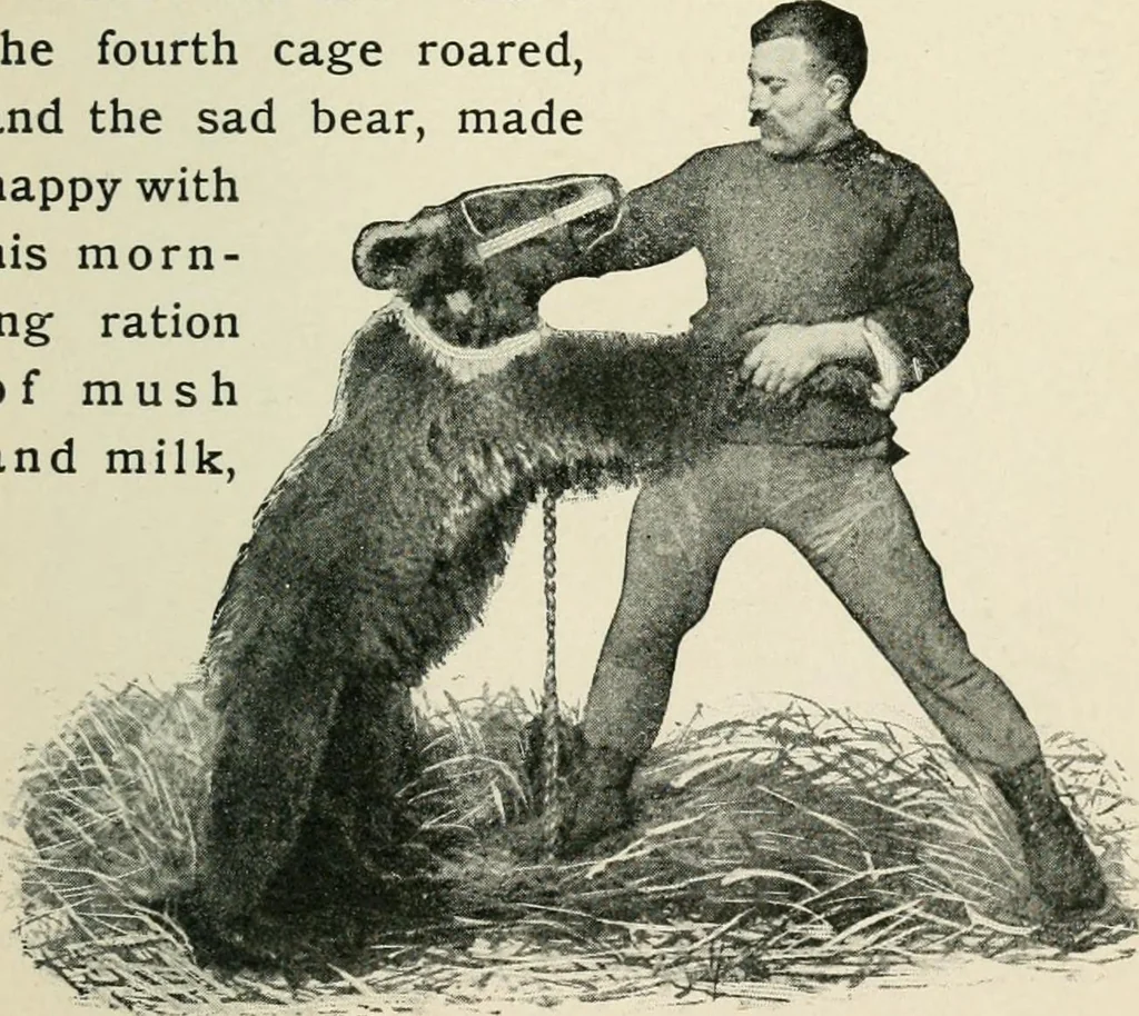 An illustration from How Paris amuses itself;, 1903, leaf 262