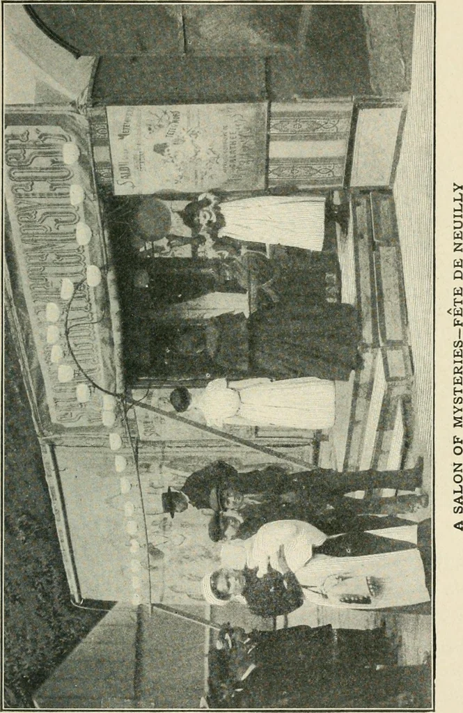 An illustration from How Paris amuses itself;, 1903, leaf 274