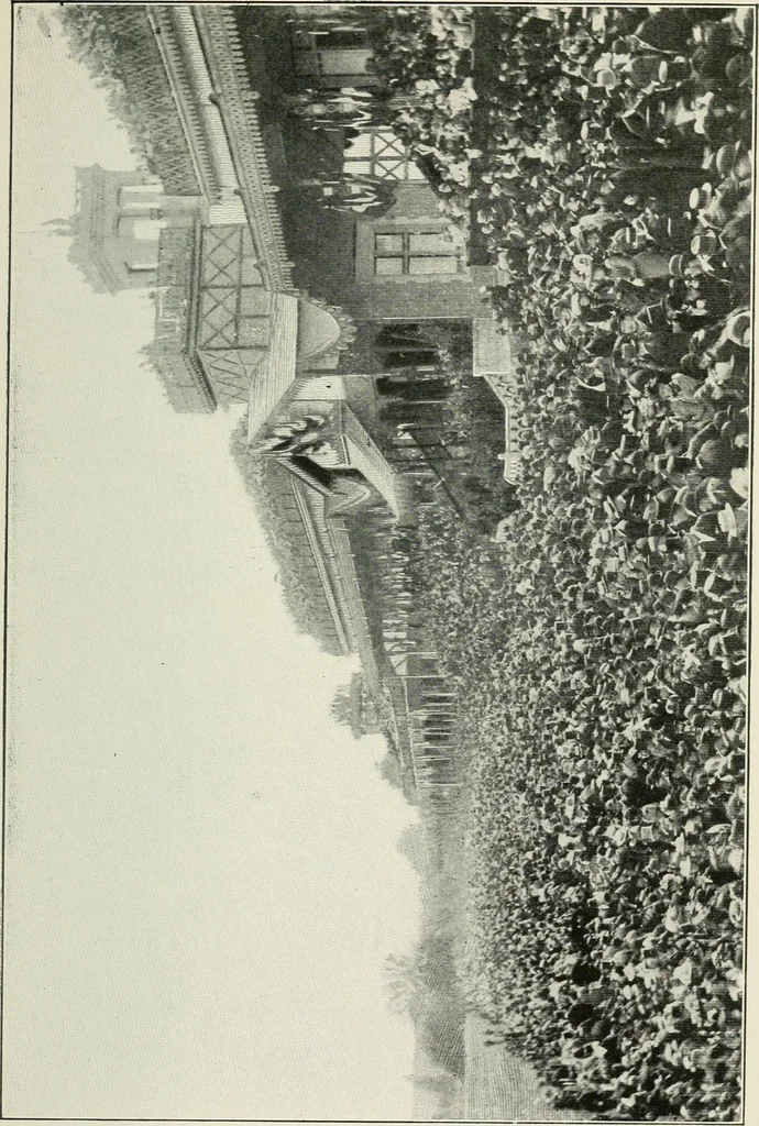 An illustration from How Paris amuses itself;, 1903, leaf 286