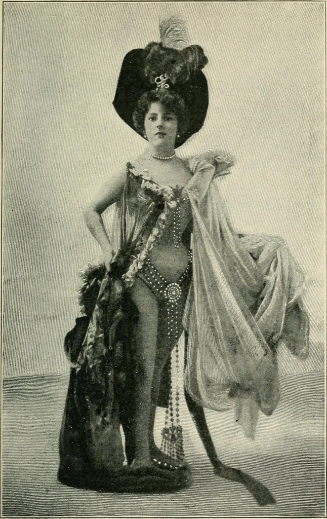 An illustration from How Paris amuses itself;, 1903, leaf 308