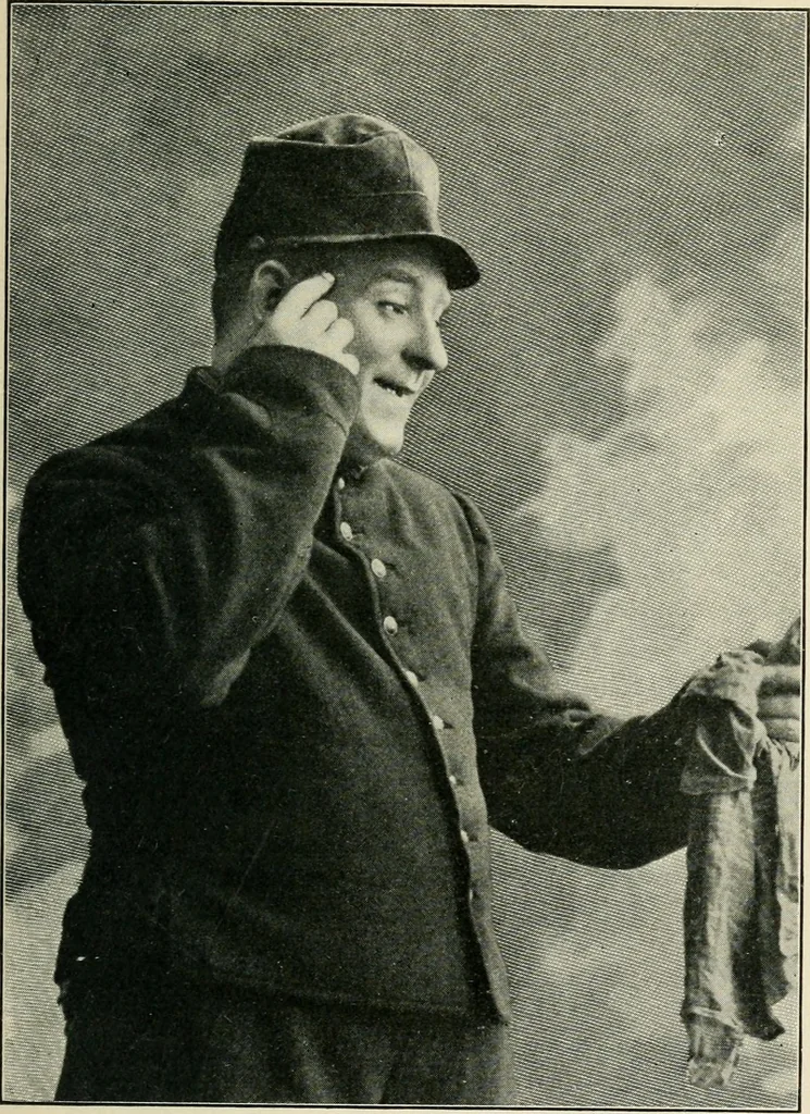 An illustration from How Paris amuses itself;, 1903, leaf 34
