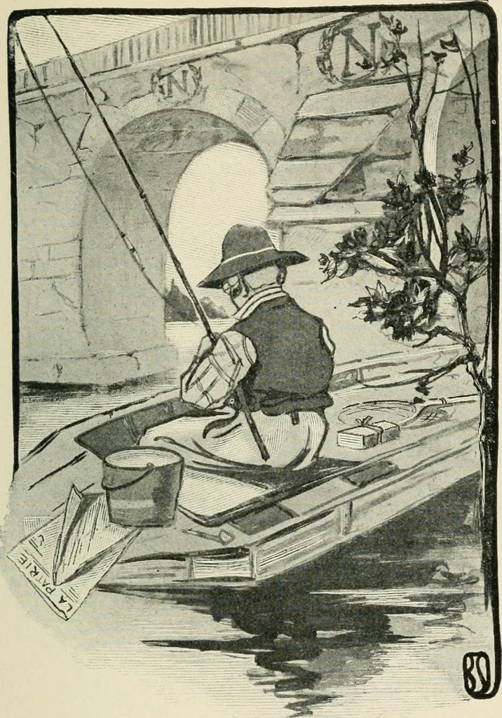 An illustration from How Paris amuses itself;, 1903, leaf 340