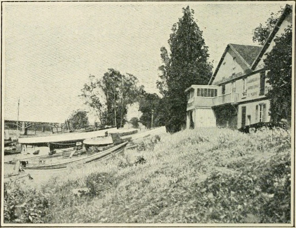 An illustration from How Paris amuses itself;, 1903, leaf 353