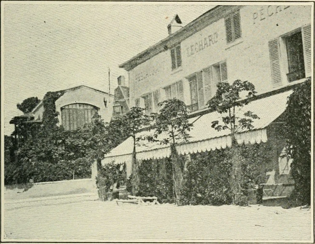 An illustration from How Paris amuses itself;, 1903, leaf 356