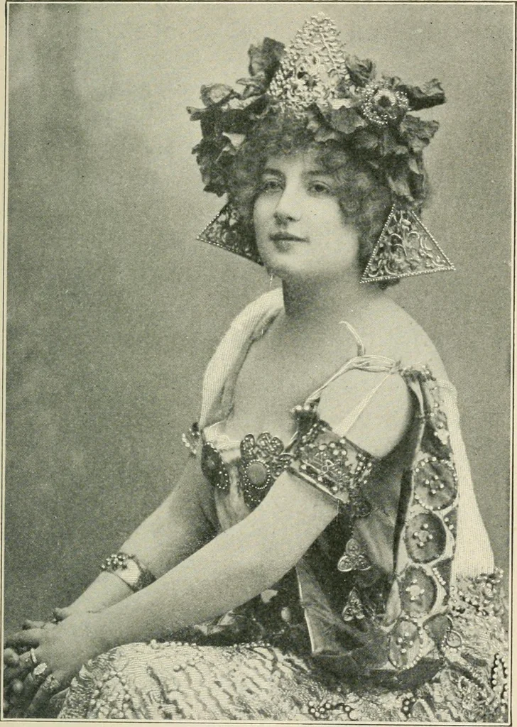 An illustration from How Paris amuses itself;, 1903, leaf 36