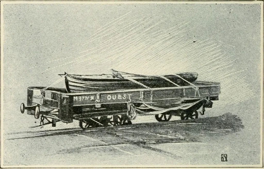 An illustration from How Paris amuses itself;, 1903, leaf 379