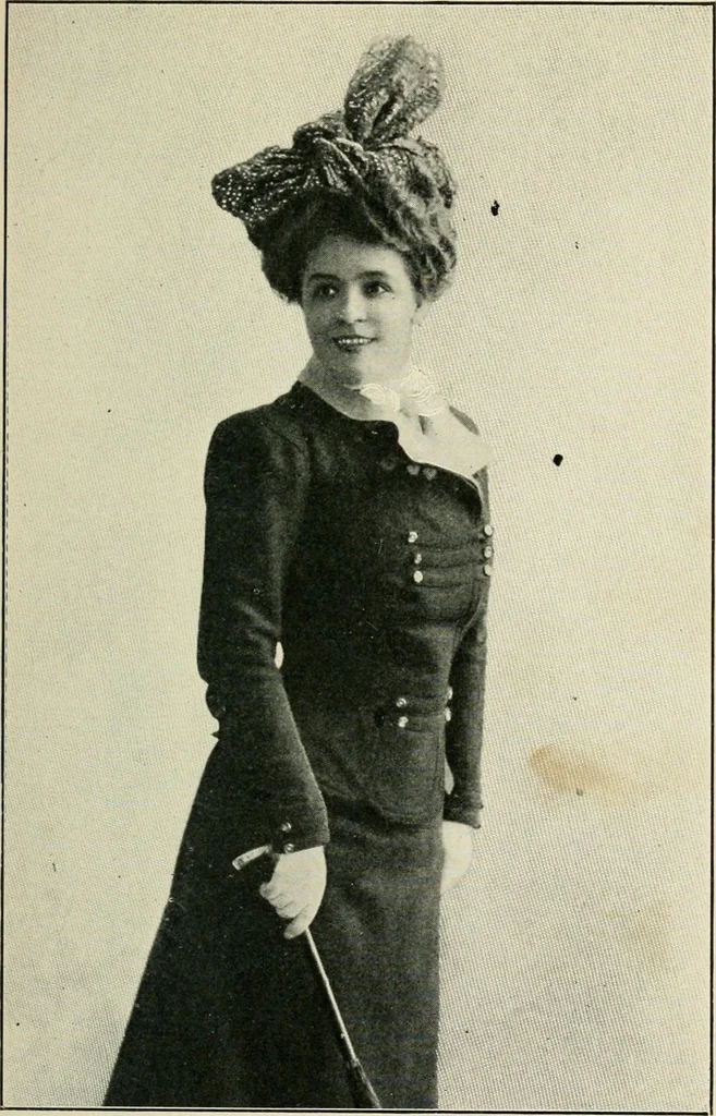 An illustration from How Paris amuses itself;, 1903, leaf 38