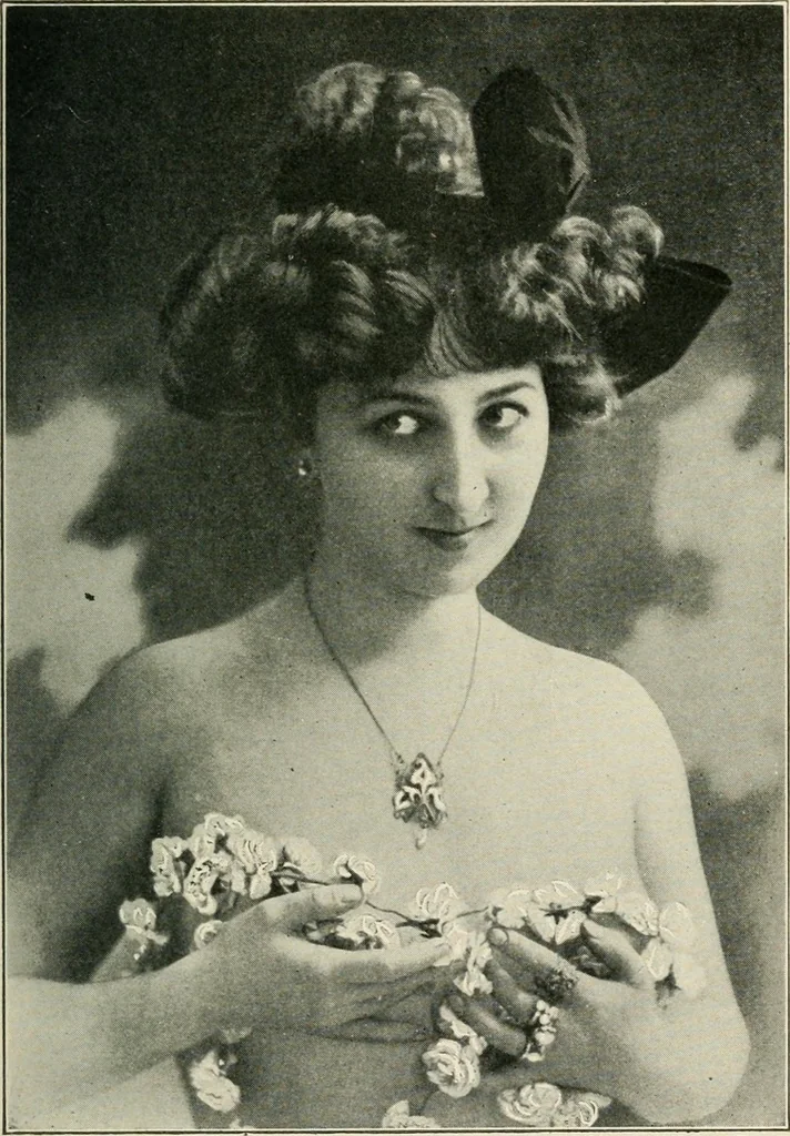 An illustration from How Paris amuses itself;, 1903, leaf 44
