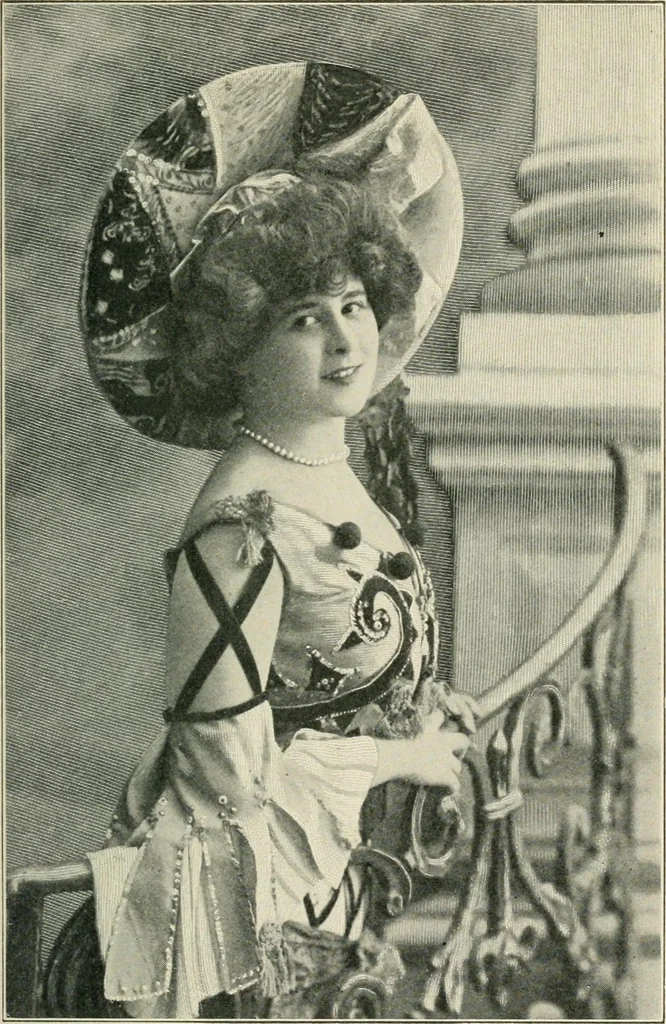An illustration from How Paris amuses itself;, 1903, leaf 50