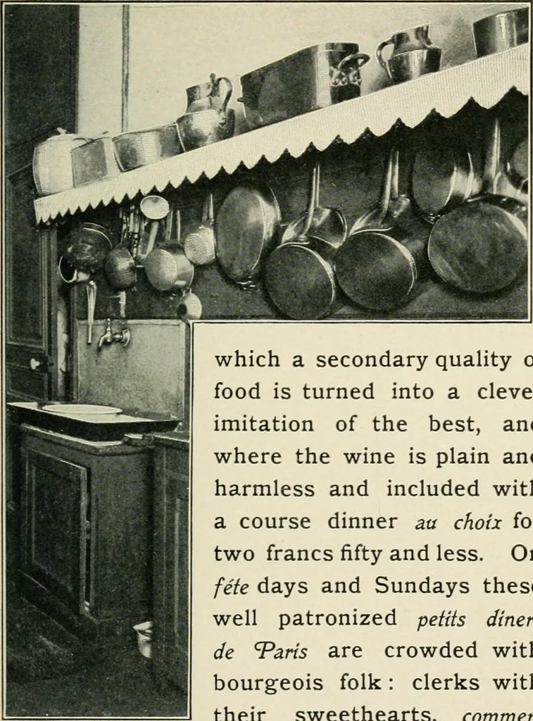 An illustration from How Paris amuses itself;, 1903, leaf 60