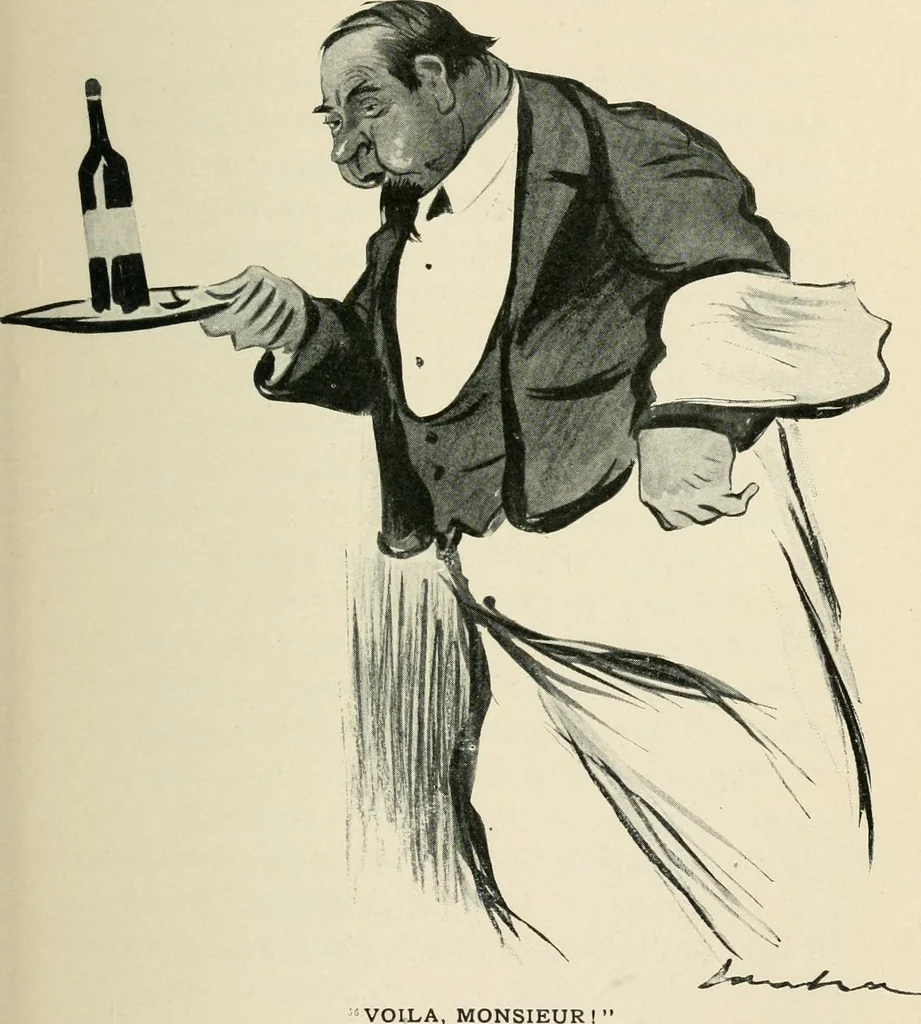 An illustration from How Paris amuses itself;, 1903, leaf 72