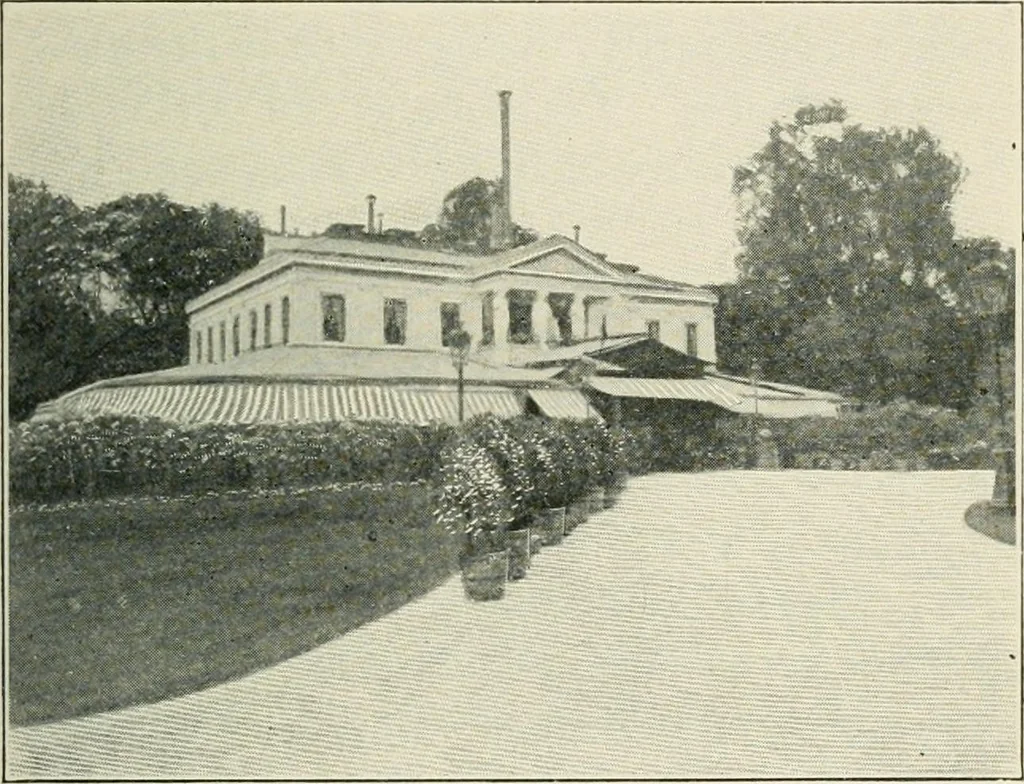 An illustration from How Paris amuses itself;, 1903, leaf 92