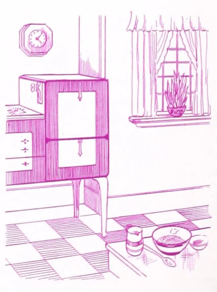 An illustration from How to achieve color harmony in your home., 1930, leaf 14