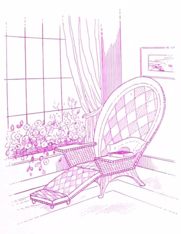 An illustration from How to achieve color harmony in your home., 1930, leaf 19