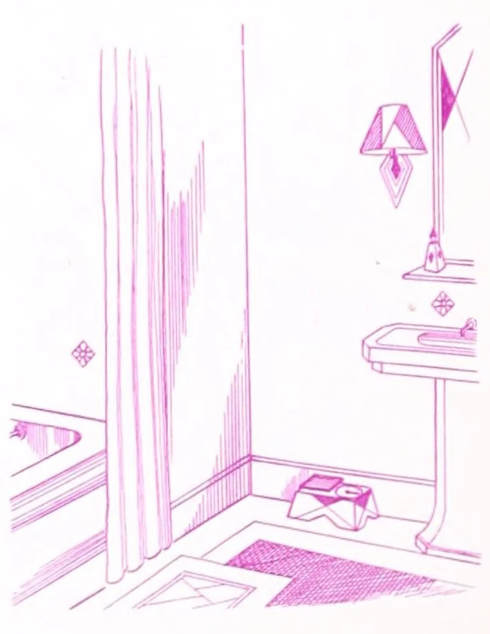 An illustration from How to achieve color harmony in your home., 1930, leaf 26