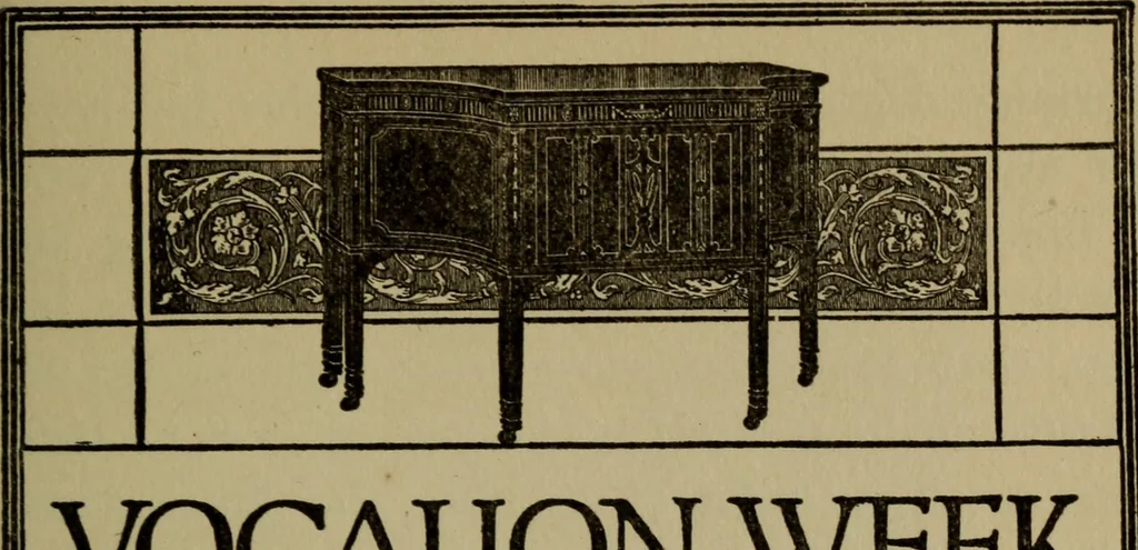 An illustration from How to advertise, a guide to designing, laying out, and composing advertisements, 1917, leaf 204