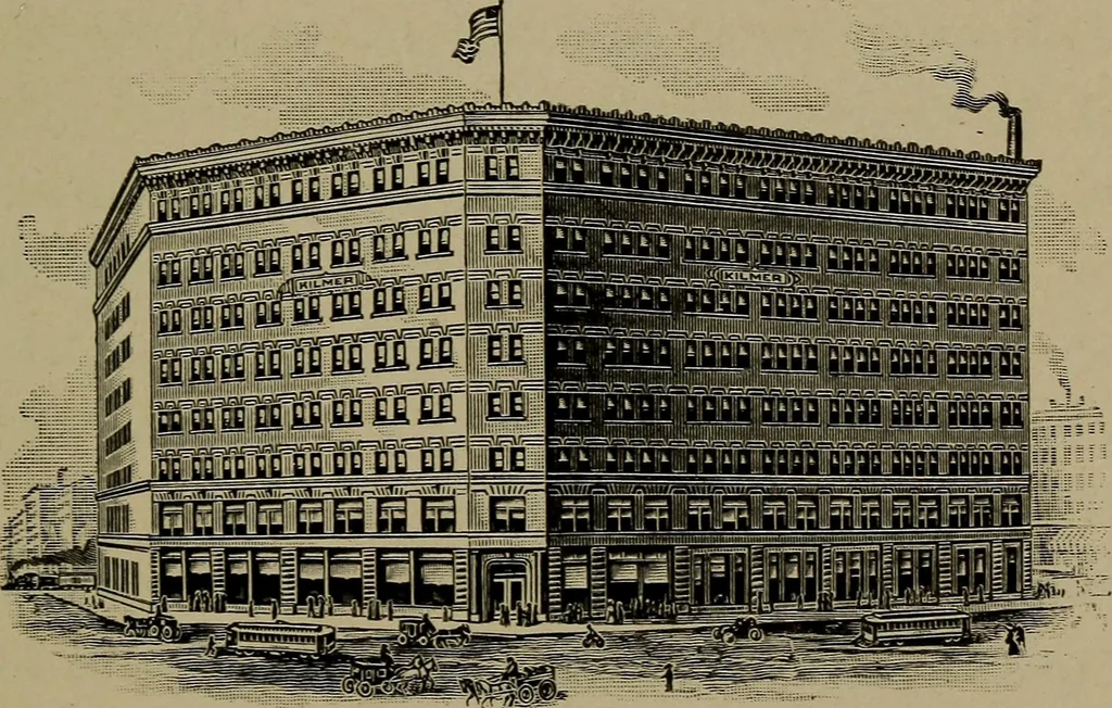 An illustration from How to advertise, a guide to designing, laying out, and composing advertisements, 1917, leaf 230