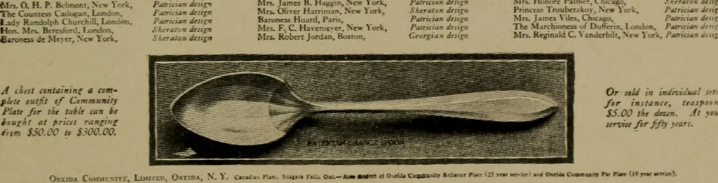 An illustration from How to advertise, a guide to designing, laying out, and composing advertisements, 1917, leaf 348