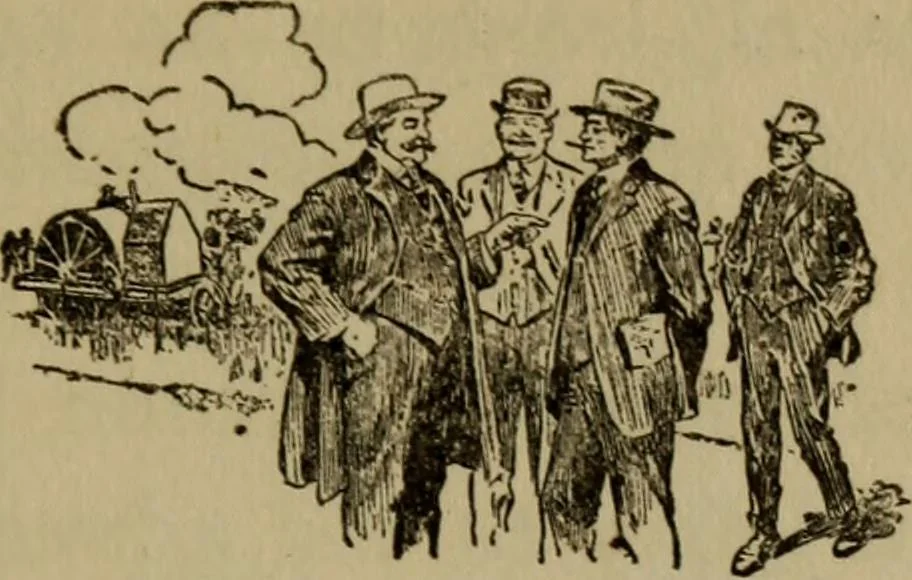 An illustration from How to advertise, a guide to designing, laying out, and composing advertisements, 1917, leaf 82