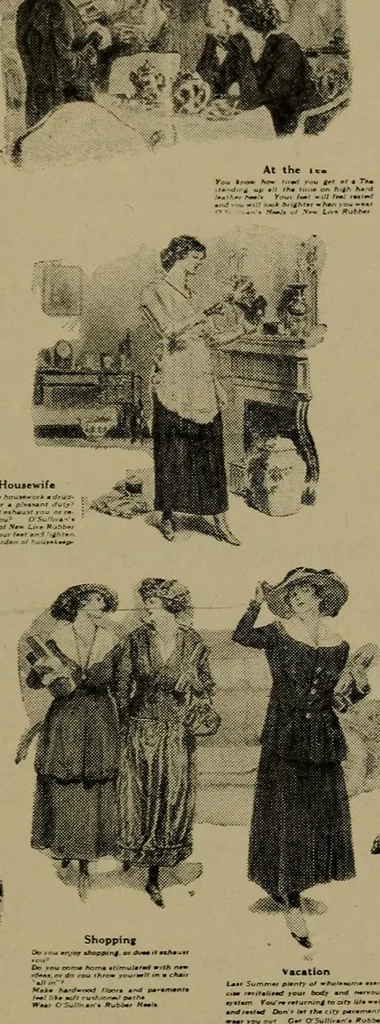 An illustration from How to advertise, a guide to designing, laying out, and composing advertisements, 1917, leaf 92