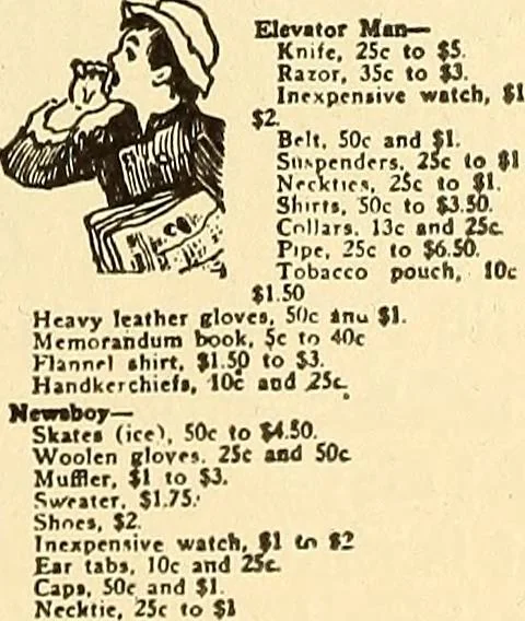 An illustration from How to advertise a retail store, including mail order advertising and general advertising; a complete comprehensive manual for promoting publicity, 1908, leaf 106