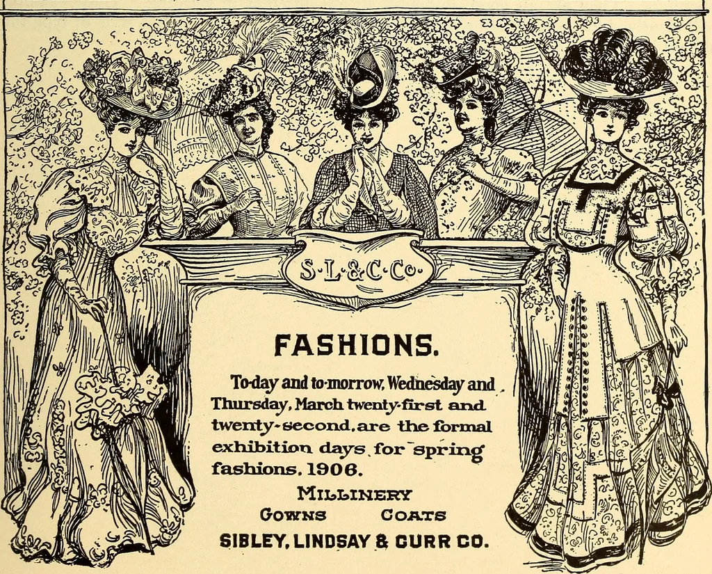 An illustration from How to advertise a retail store, including mail order advertising and general advertising; a complete comprehensive manual for promoting publicity, 1908, leaf 158