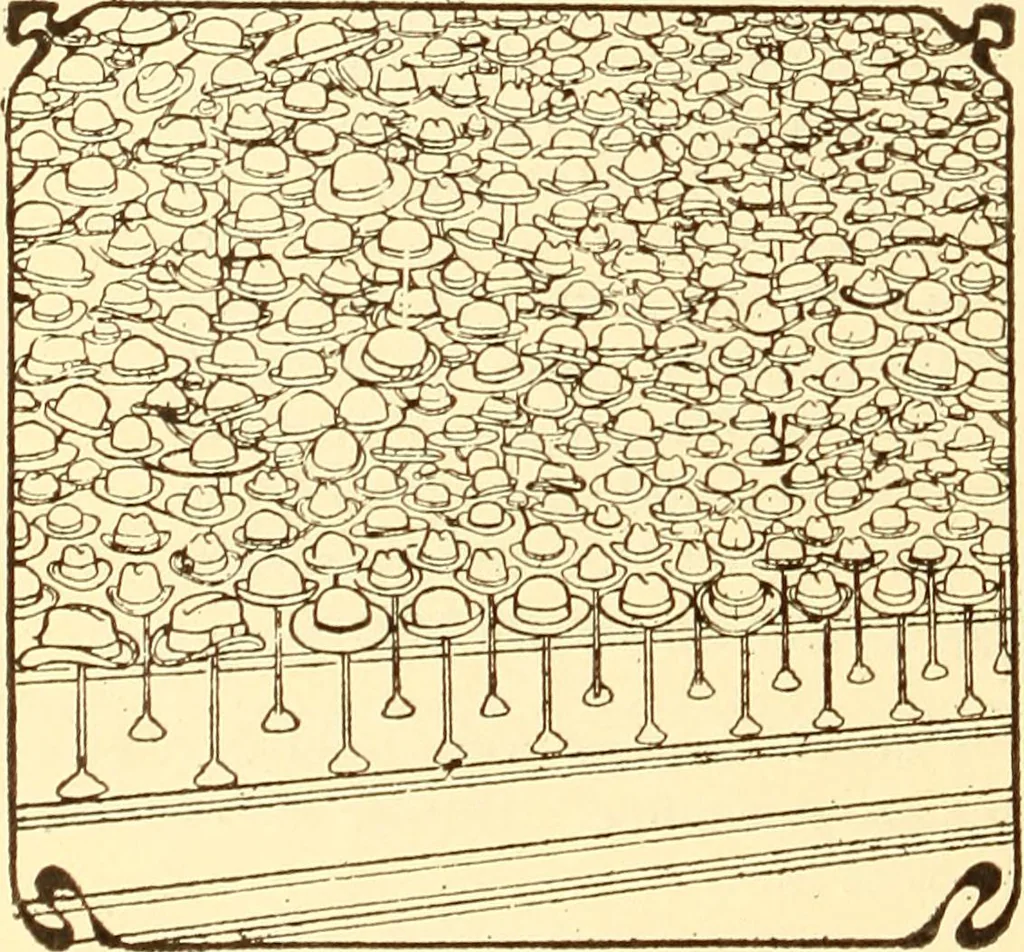 An illustration from How to advertise a retail store, including mail order advertising and general advertising; a complete comprehensive manual for promoting publicity, 1908, leaf 203