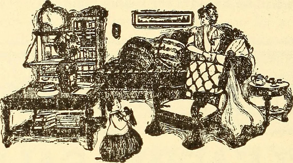An illustration from How to advertise a retail store, including mail order advertising and general advertising; a complete comprehensive manual for promoting publicity, 1908, leaf 231