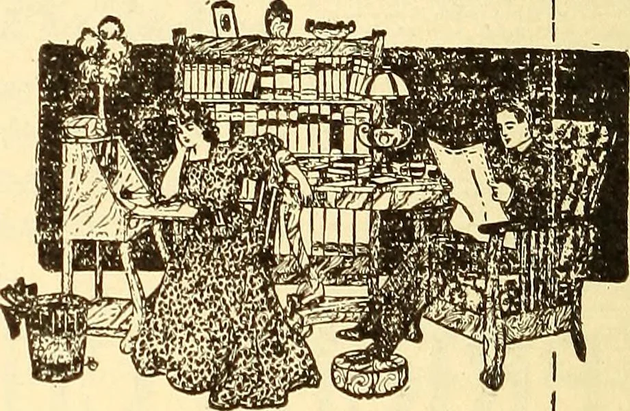 An illustration from How to advertise a retail store, including mail order advertising and general advertising; a complete comprehensive manual for promoting publicity, 1908, leaf 231