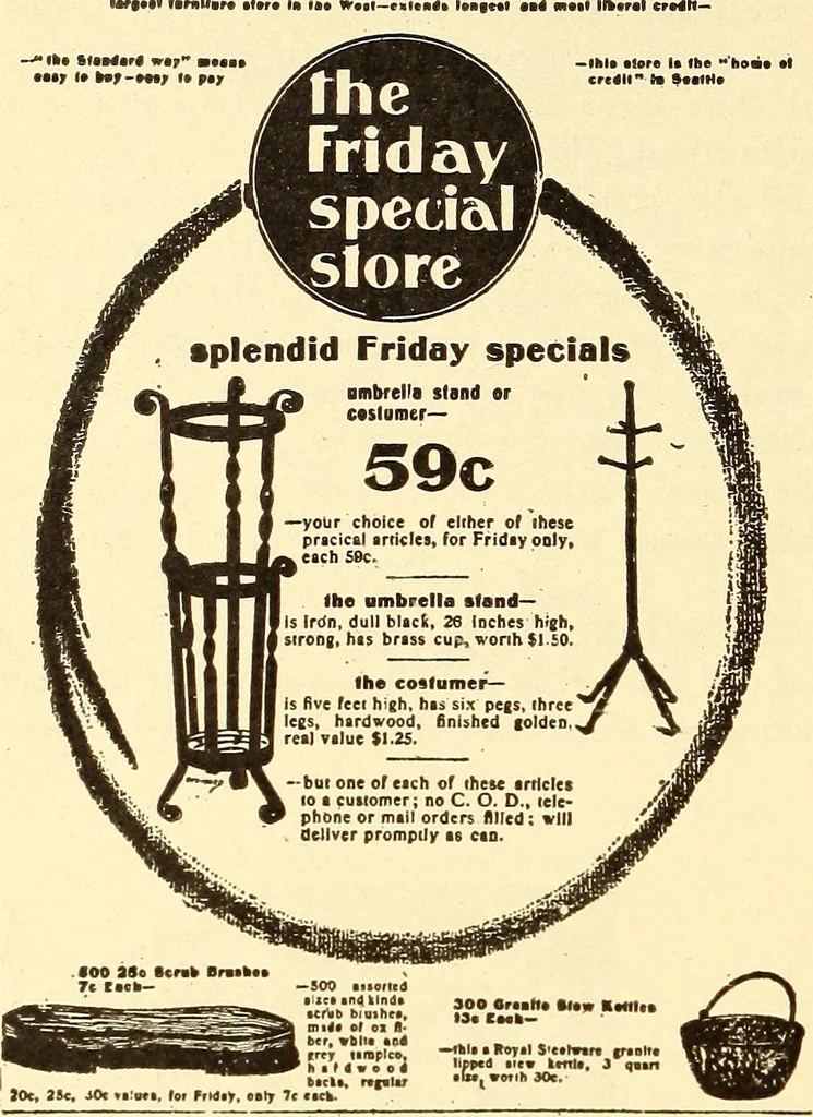 An illustration from How to advertise a retail store, including mail order advertising and general advertising; a complete comprehensive manual for promoting publicity, 1908, leaf 243