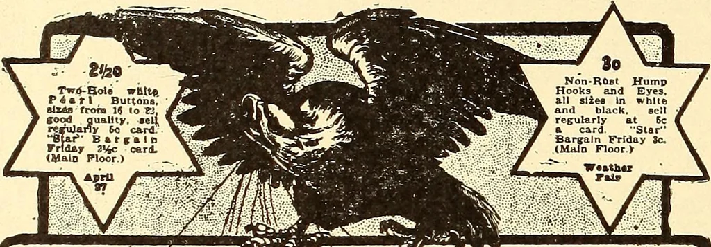 An illustration from How to advertise a retail store, including mail order advertising and general advertising; a complete comprehensive manual for promoting publicity, 1908, leaf 247