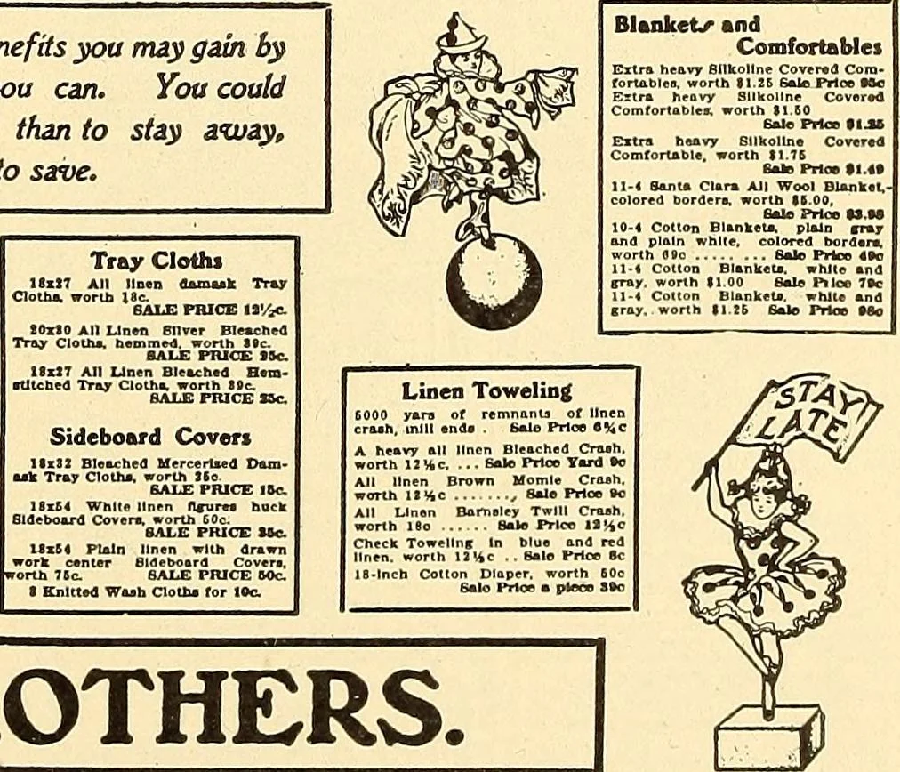 An illustration from How to advertise a retail store, including mail order advertising and general advertising; a complete comprehensive manual for promoting publicity, 1908, leaf 256