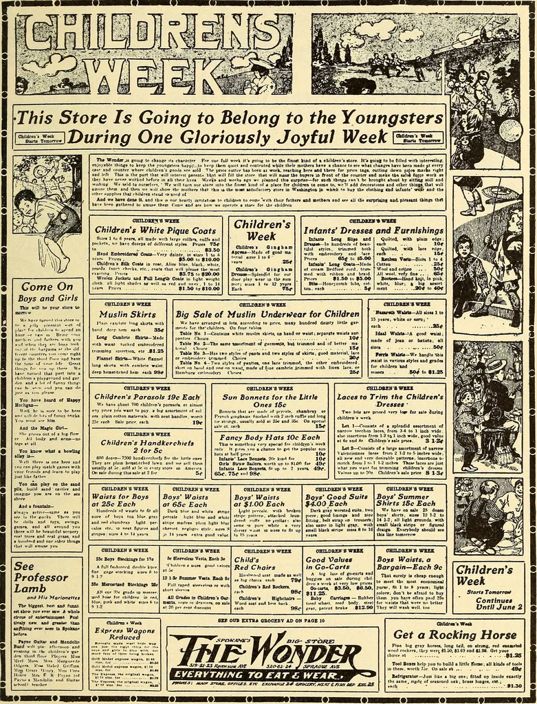 An illustration from How to advertise a retail store, including mail order advertising and general advertising; a complete comprehensive manual for promoting publicity, 1908, leaf 264