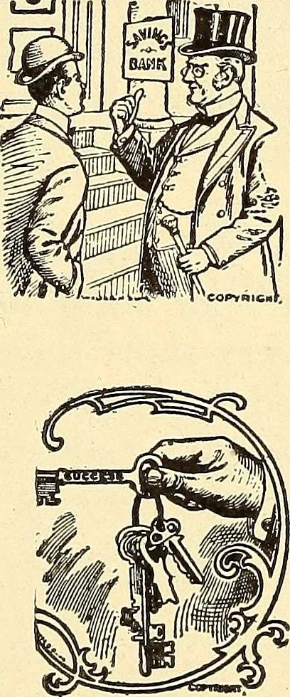 An illustration from How to advertise a retail store, including mail order advertising and general advertising; a complete comprehensive manual for promoting publicity, 1908, leaf 280