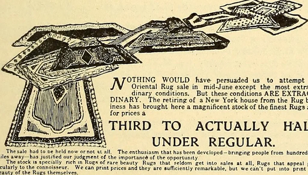 An illustration from How to advertise a retail store, including mail order advertising and general advertising; a complete comprehensive manual for promoting publicity, 1908, leaf 284